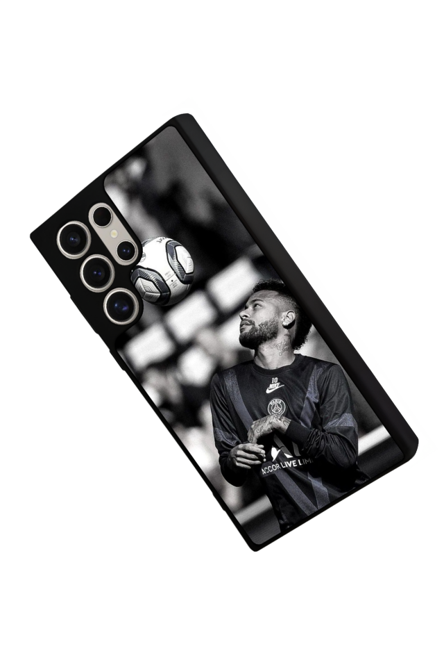 Samsung Galaxy S23 Ultra Uyumlu Neymar Tasarımlı Glossy Premium Kılıf