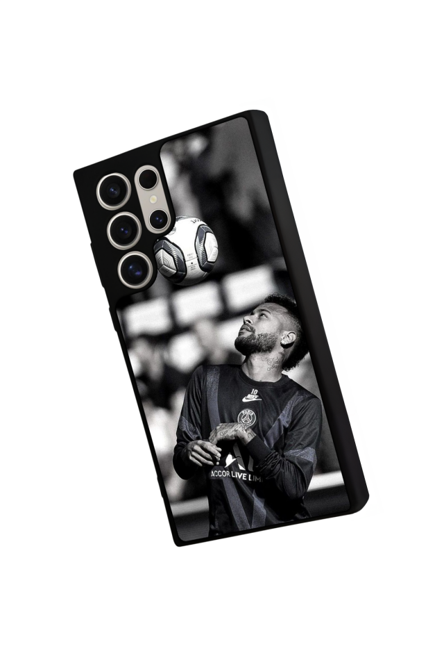 Samsung Galaxy S23 Ultra Uyumlu Neymar Tasarımlı Glossy Premium Kılıf