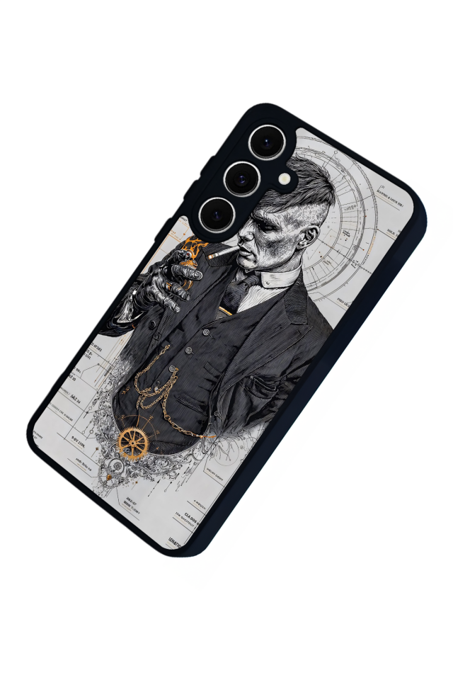 Samsung Galaxy A16 Uyumlu Peaky Blinders Tasarımlı Glossy Premium Kılıf