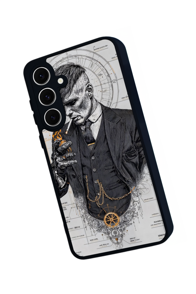 Samsung Galaxy A16 Uyumlu Peaky Blinders Tasarımlı Glossy Premium Kılıf