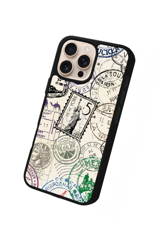iPhone 14 Pro Uyumlu Poster Tasarımlı Glossy Premium Kılıf
