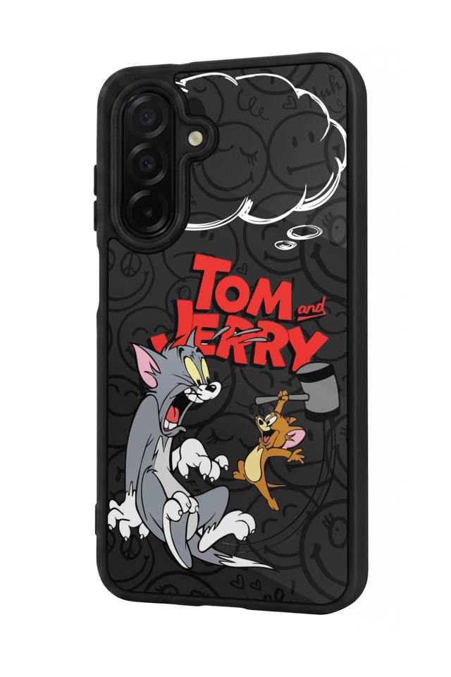 Samsung Galaxy A26 Uyumlu Tom And Jerry Tasarımlı Glossy Premium Kılıf