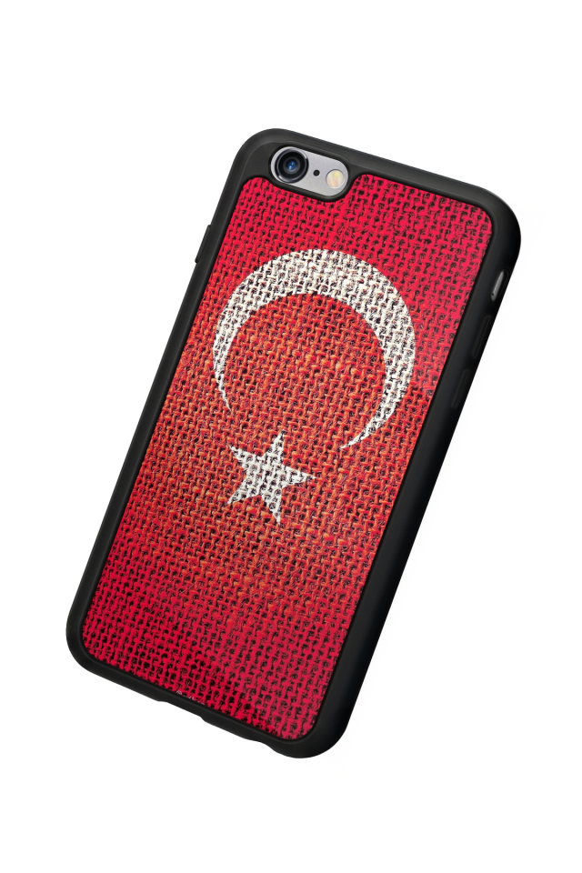 iPhone 6s Plus Uyumlu Türk Bayragi Tasarımlı Glossy Premium Kılıf