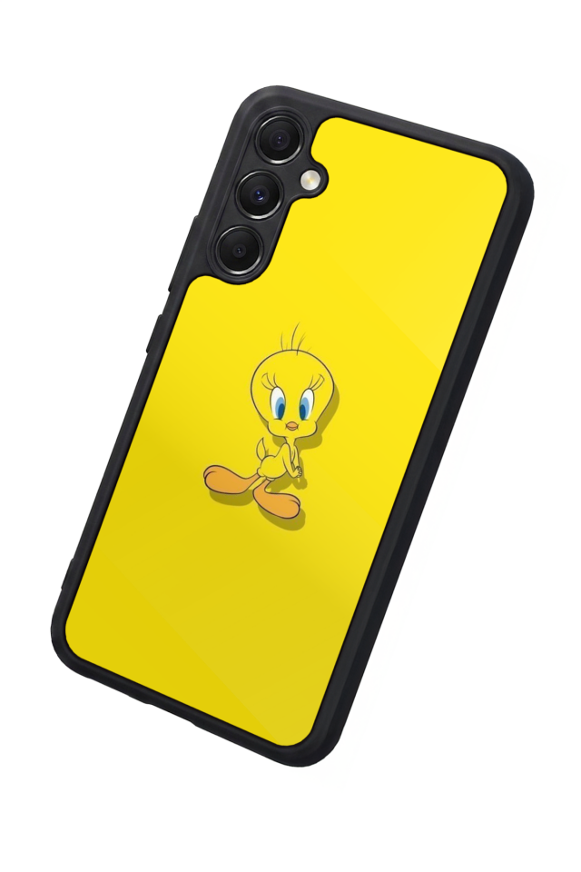 Samsung Galaxy M34 Uyumlu Tweety Tasarımlı Glossy Premium Kılıf