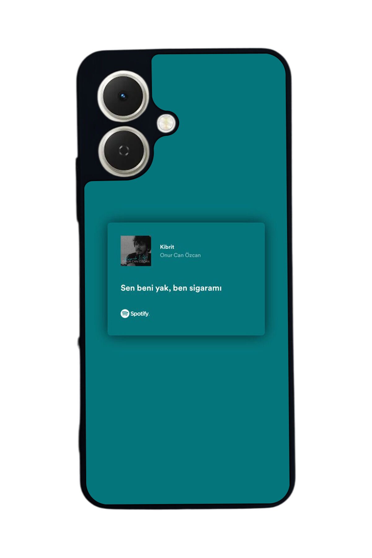Tecno Spark GO 2 Uyumlu Sarki Sozleri Tasarımlı Glossy Premium Kılıf