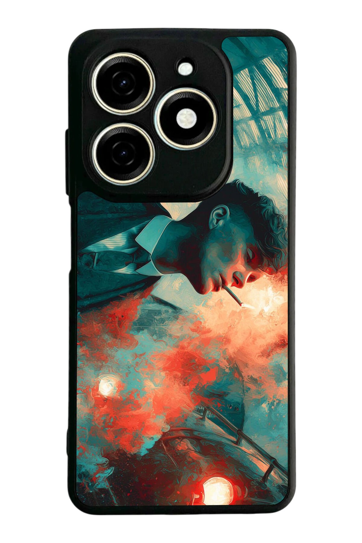 Infınıx Smart 8 Pro Uyumlu Peaky Blinders Tasarımlı Glossy Premium Kılıf