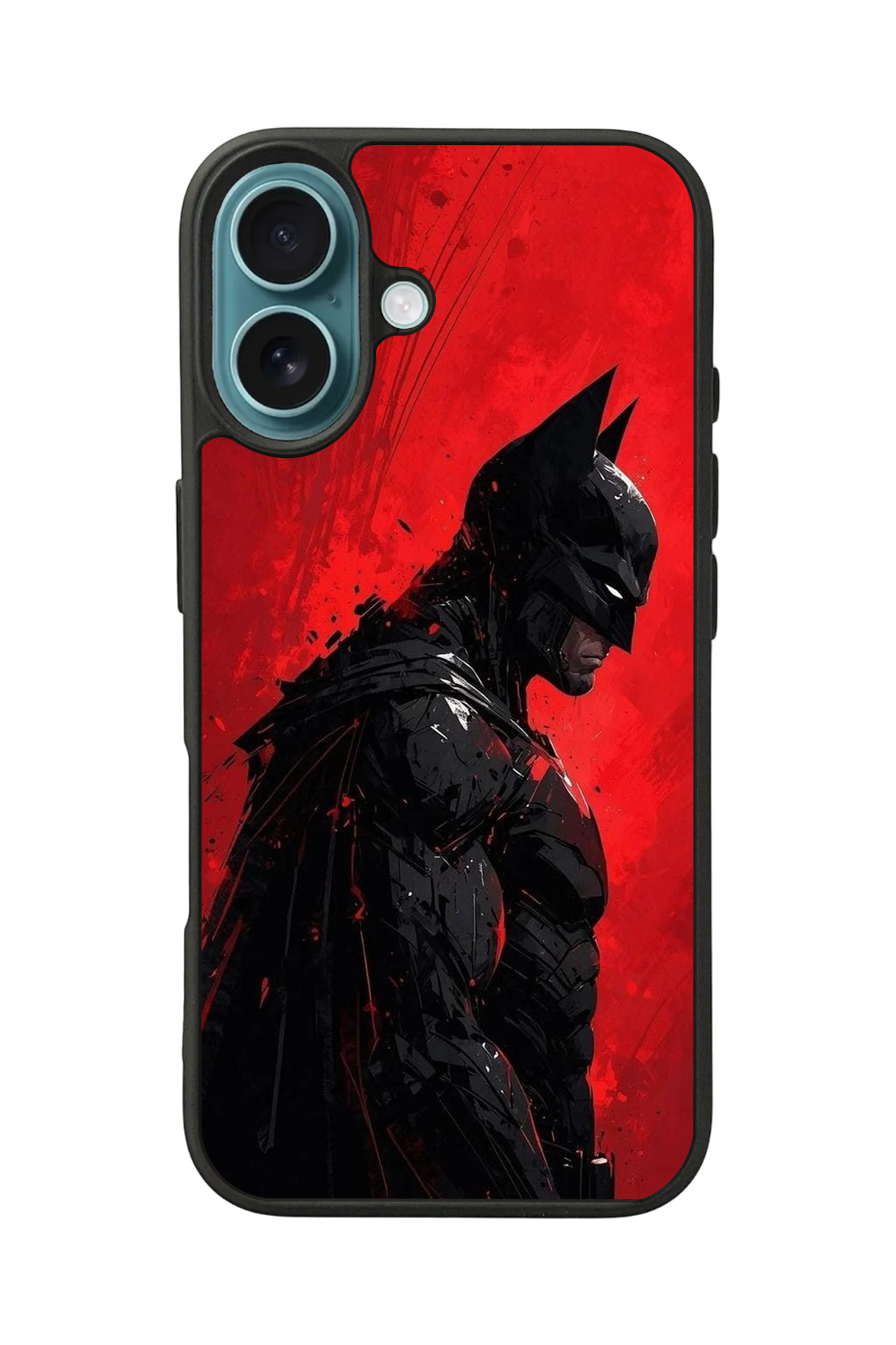 iPhone 16 Plus Uyumlu Batman Tasarımlı Glossy Premium Kılıf