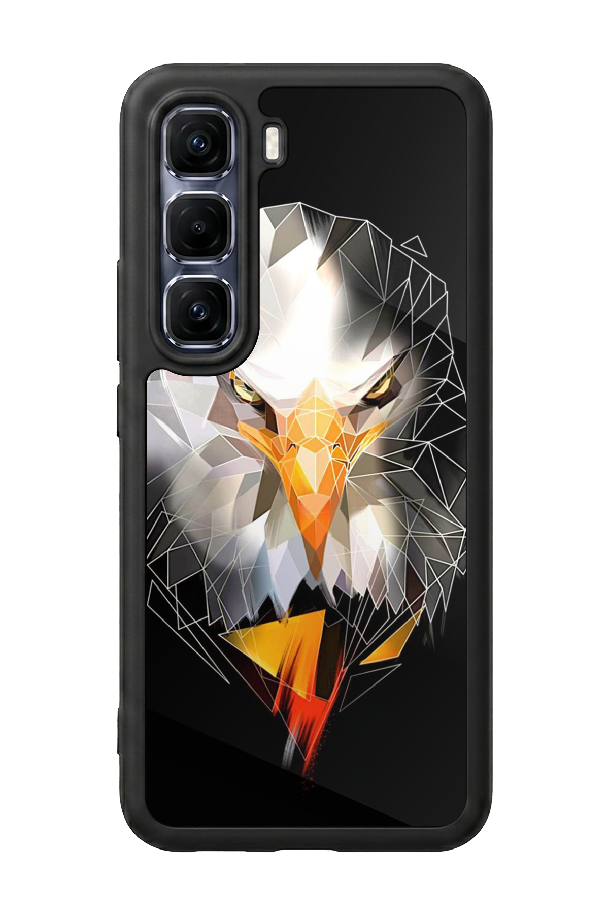 Infinix Hot 60 Pro Plus Uyumlu Besiktas Tasarımlı Glossy Premium Kılıf