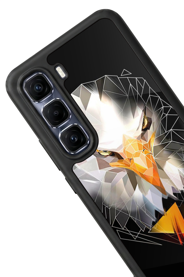 Infinix Hot 60 Pro Plus Uyumlu Besiktas Tasarımlı Glossy Premium Kılıf