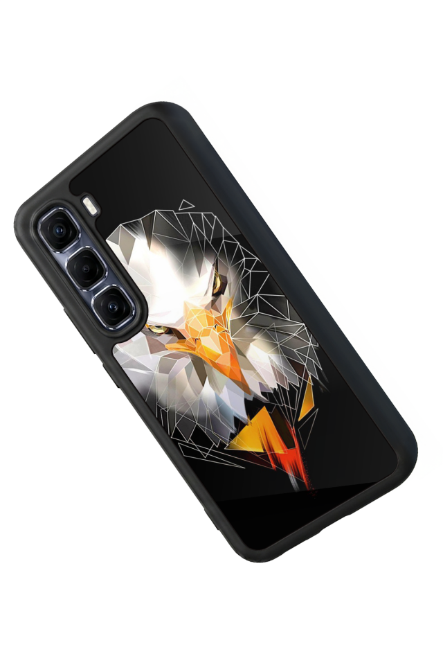 Infinix Hot 60 Pro Plus Uyumlu Besiktas Tasarımlı Glossy Premium Kılıf