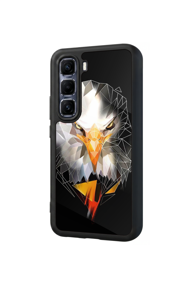 Infinix Hot 60 Pro Plus Uyumlu Besiktas Tasarımlı Glossy Premium Kılıf