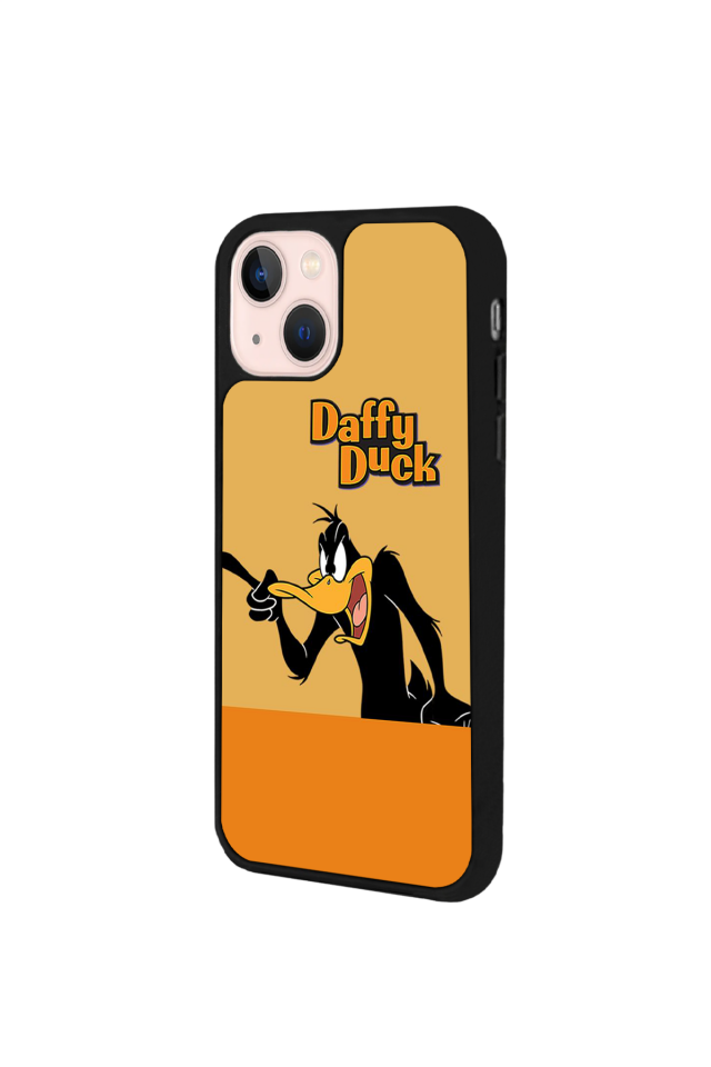 iPhone 15 Plus Uyumlu Daffy duck Tasarımlı Glossy Premium Kılıf