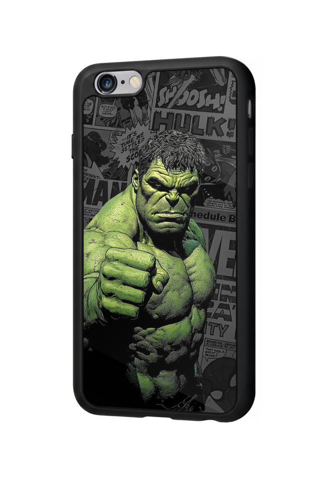 iPhone 6 Plus Uyumlu Hulk Tasarımlı Glossy Premium Kılıf