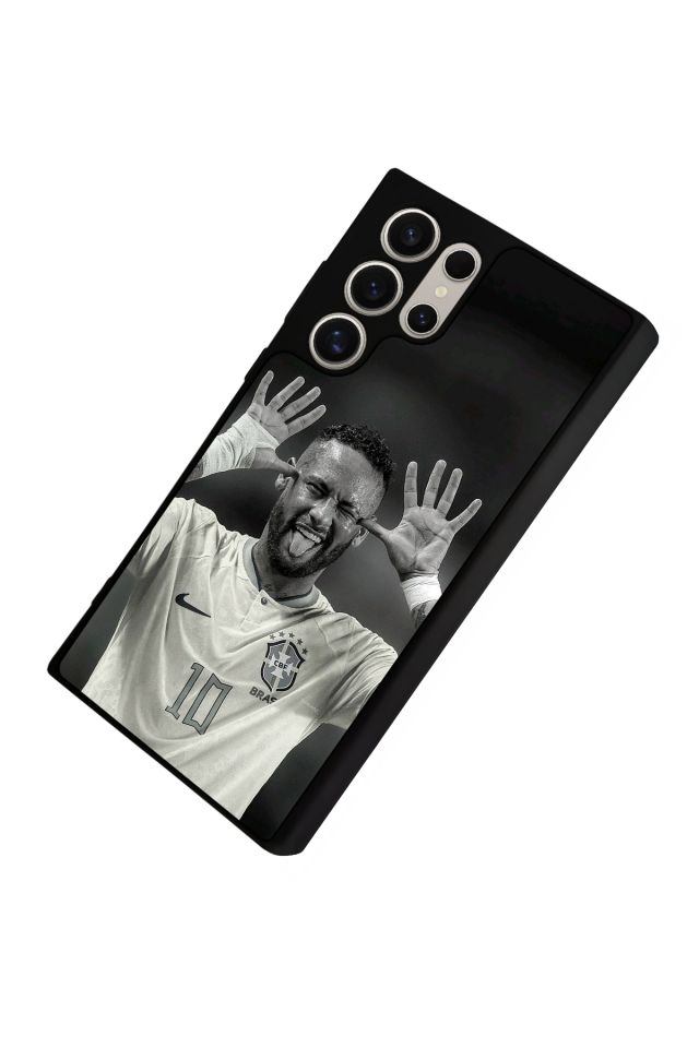 Samsung Galaxy S23 Ultra Uyumlu Neymar Tasarımlı Glossy Premium Kılıf