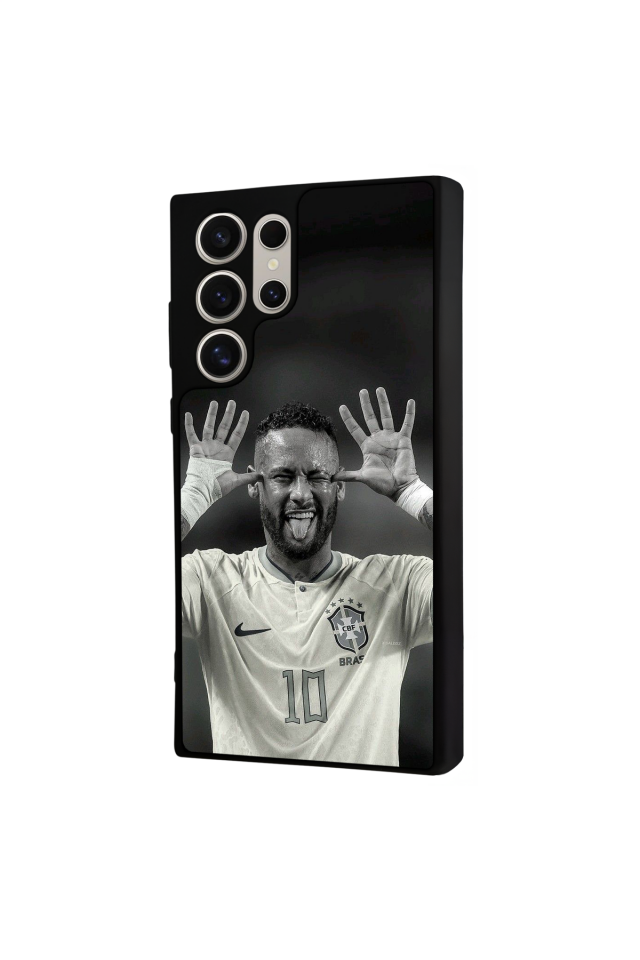 Samsung Galaxy S23 Ultra Uyumlu Neymar Tasarımlı Glossy Premium Kılıf