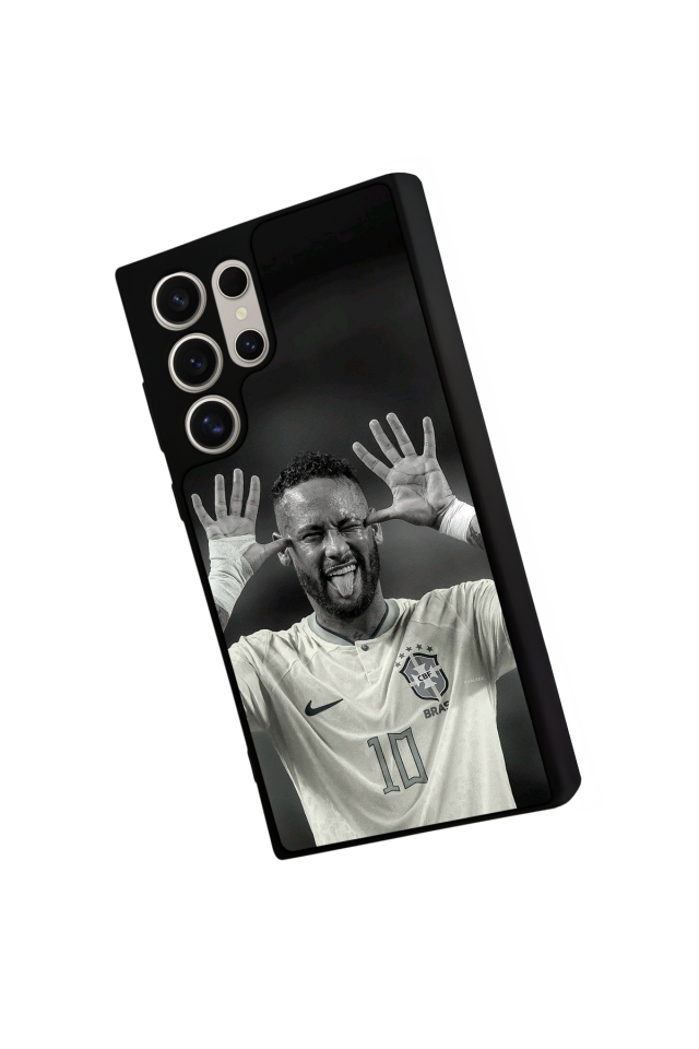 Samsung Galaxy S23 Ultra Uyumlu Neymar Tasarımlı Glossy Premium Kılıf