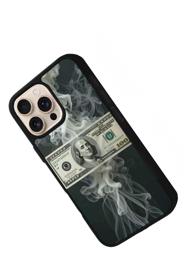iPhone 14 Pro Max Uyumlu Para Tasarımlı Glossy Premium Kılıf
