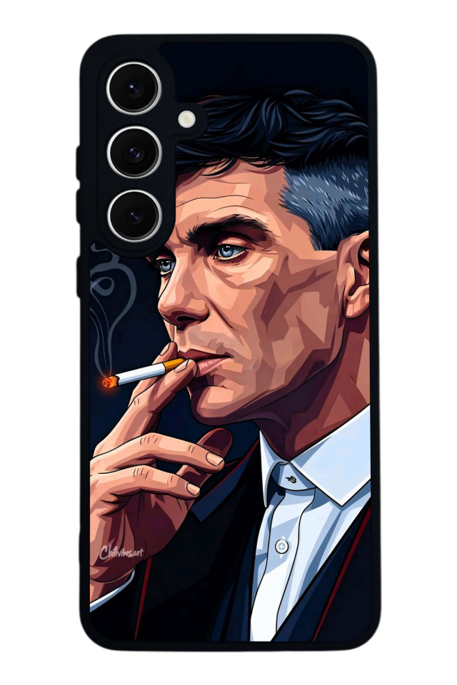 Samsung Galaxy A16 Uyumlu Peaky Blinders Tasarımlı Glossy Premium Kılıf