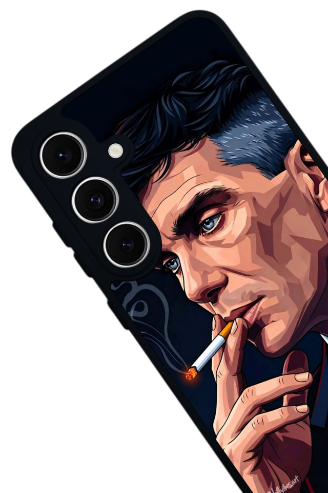 Samsung Galaxy A16 Uyumlu Peaky Blinders Tasarımlı Glossy Premium Kılıf