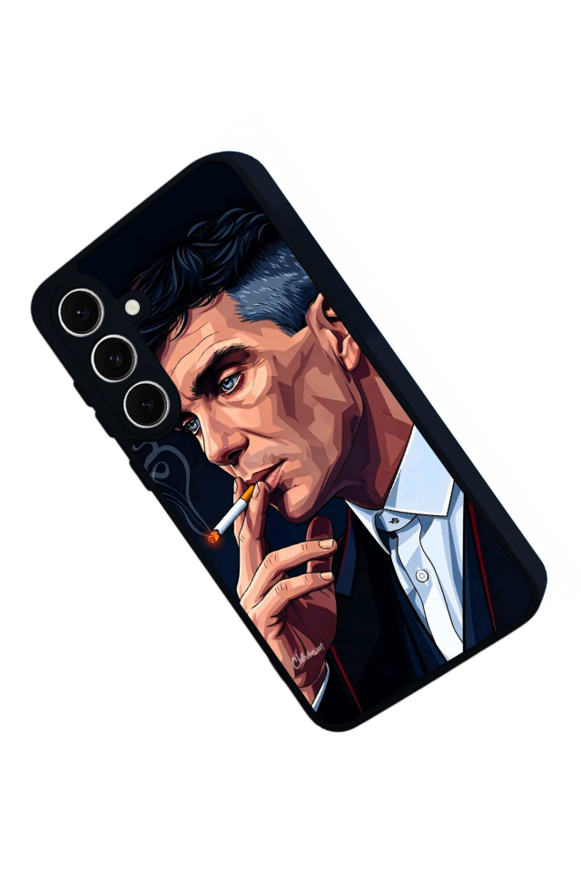 Samsung Galaxy A16 Uyumlu Peaky Blinders Tasarımlı Glossy Premium Kılıf