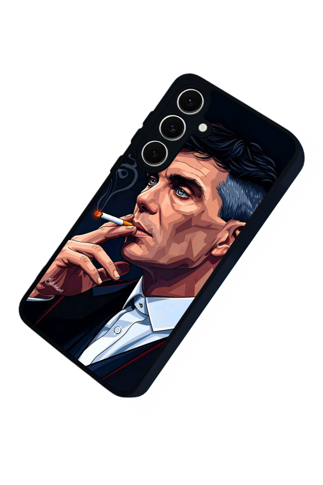 Samsung Galaxy A16 Uyumlu Peaky Blinders Tasarımlı Glossy Premium Kılıf