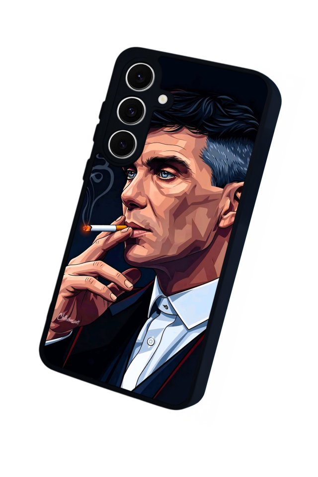 Samsung Galaxy A16 Uyumlu Peaky Blinders Tasarımlı Glossy Premium Kılıf