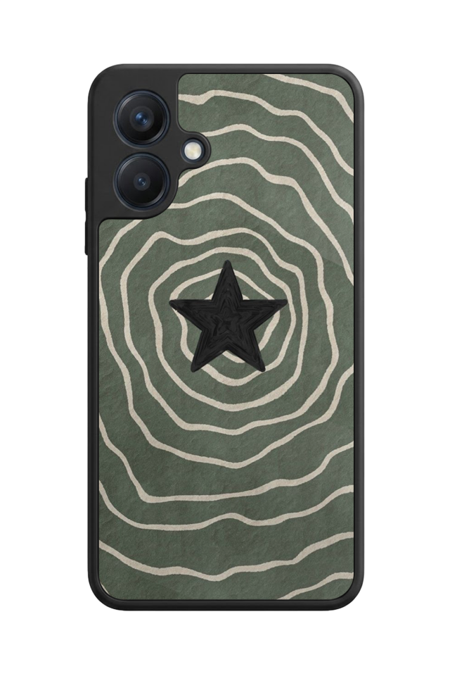 Samsung Galaxy A07 Uyumlu Retro Yildizlar Tasarımlı Glossy Premium Kılıf