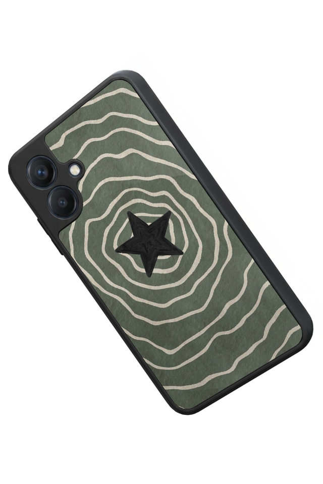 Samsung Galaxy A07 Uyumlu Retro Yildizlar Tasarımlı Glossy Premium Kılıf