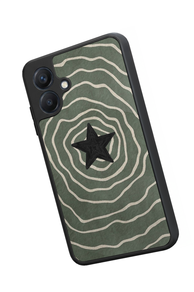 Samsung Galaxy A07 Uyumlu Retro Yildizlar Tasarımlı Glossy Premium Kılıf