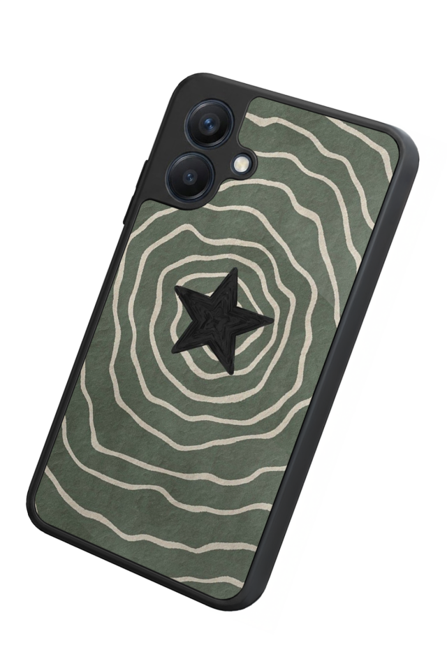 Samsung Galaxy A07 Uyumlu Retro Yildizlar Tasarımlı Glossy Premium Kılıf