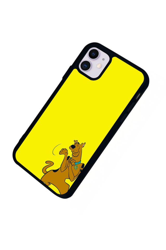 iPhone 11 Uyumlu Scooby Doo Tasarımlı Glossy Premium Kılıf