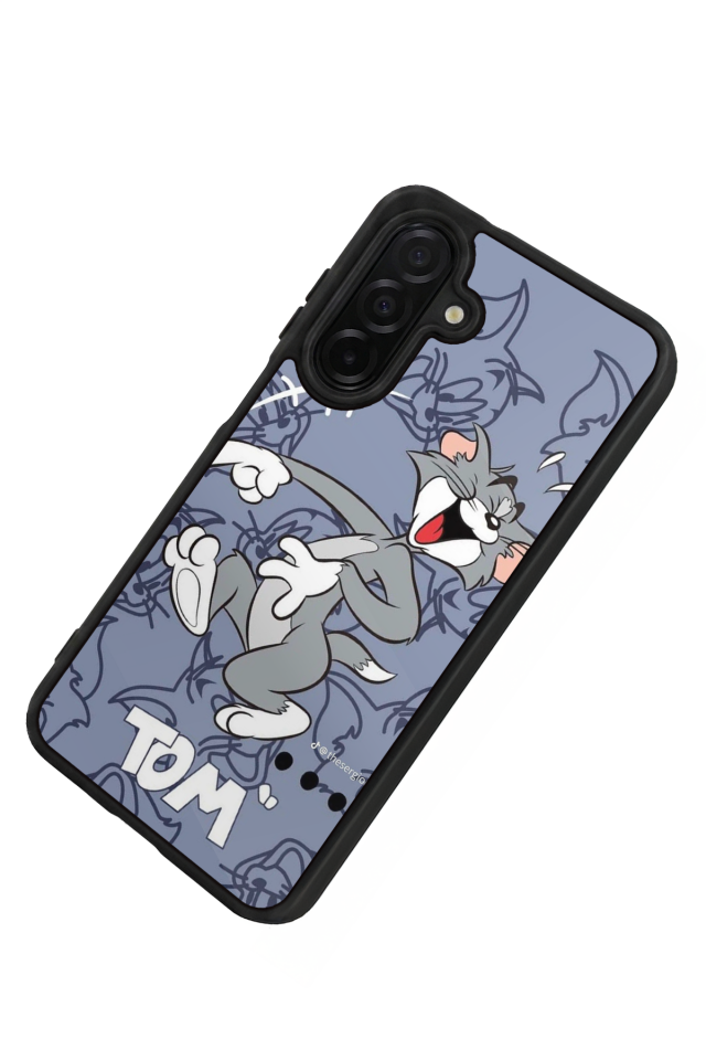Samsung Galaxy A26 Uyumlu Tom And Jerry Tasarımlı Glossy Premium Kılıf