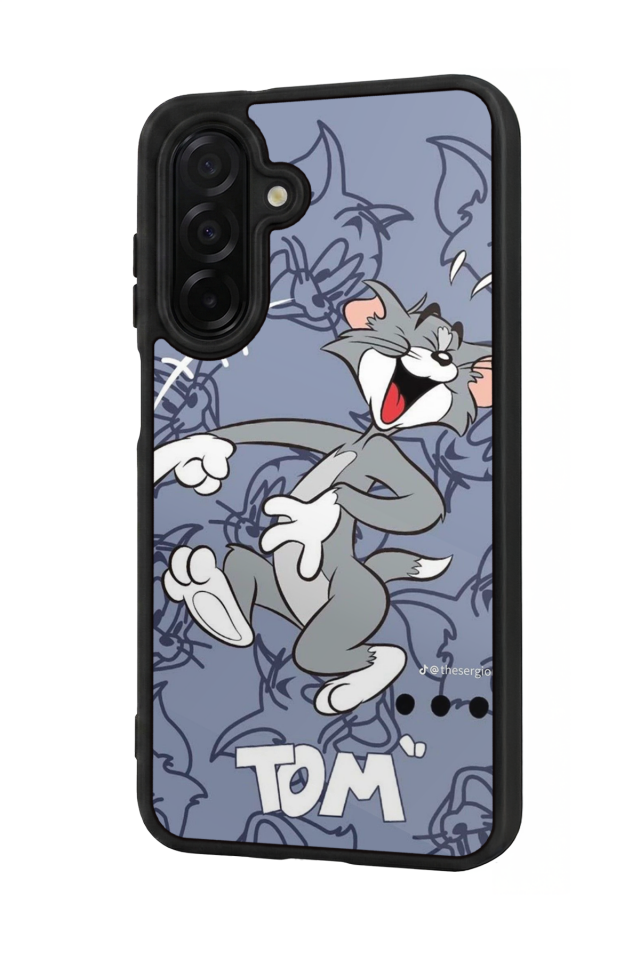 Samsung Galaxy A26 Uyumlu Tom And Jerry Tasarımlı Glossy Premium Kılıf