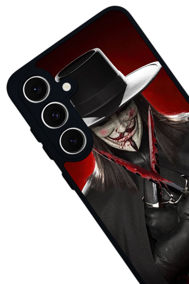 Samsung Galaxy S24 FE Uyumlu Vendetta Tasarımlı Glossy Premium Kılıf