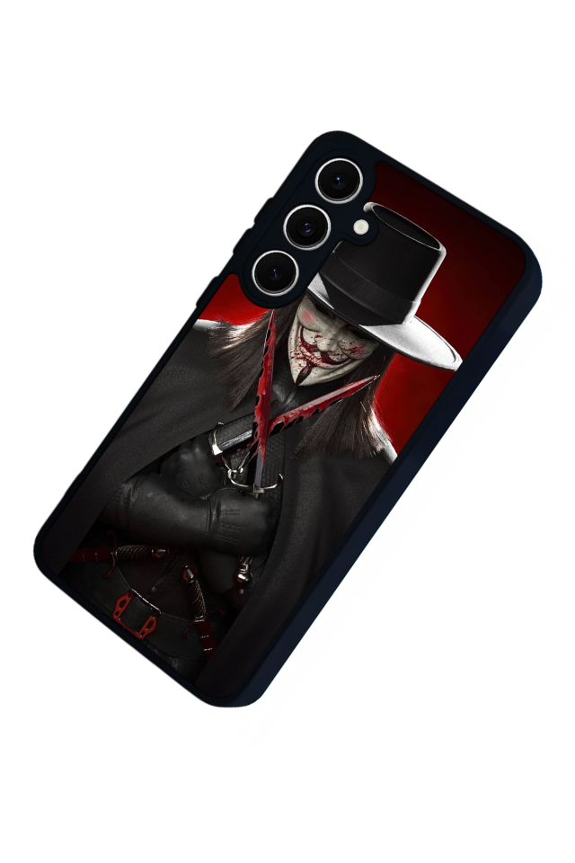 Samsung Galaxy S24 FE Uyumlu Vendetta Tasarımlı Glossy Premium Kılıf