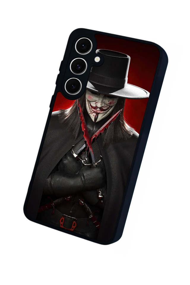 Samsung Galaxy S24 FE Uyumlu Vendetta Tasarımlı Glossy Premium Kılıf