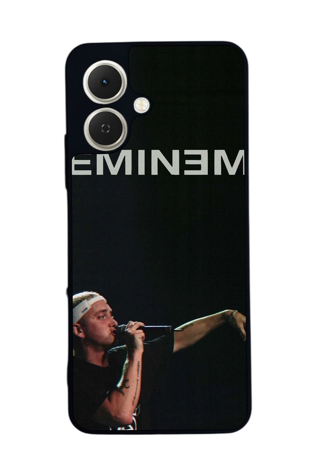 Tecno Spark GO 2 Uyumlu Eminem Tasarımlı Glossy Premium Kılıf