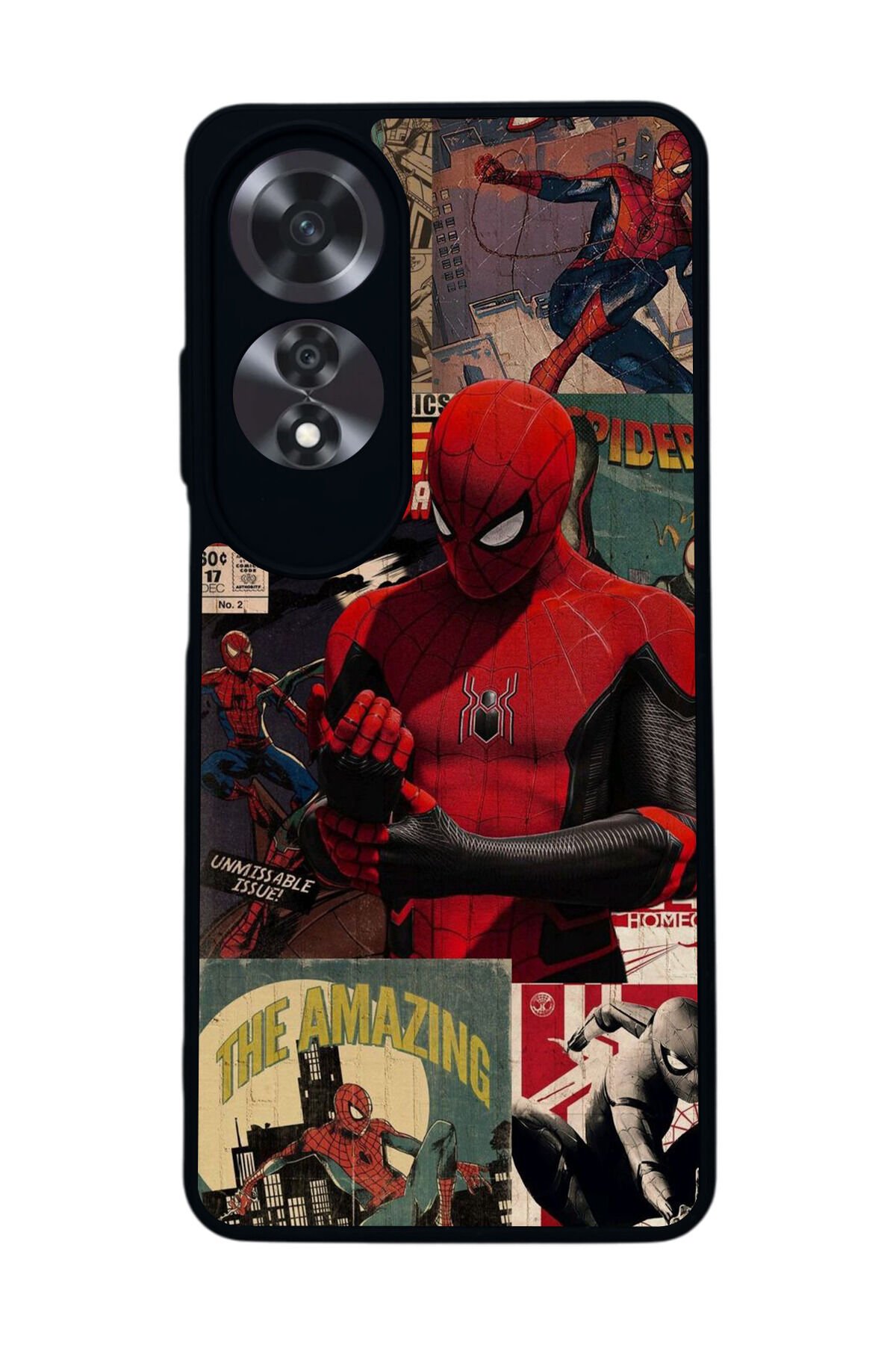 Oppo A60 Mat Siyah uyumlu Kılıf – Yumuşak Silikon, Koruyucu, Şok Emici Kapak