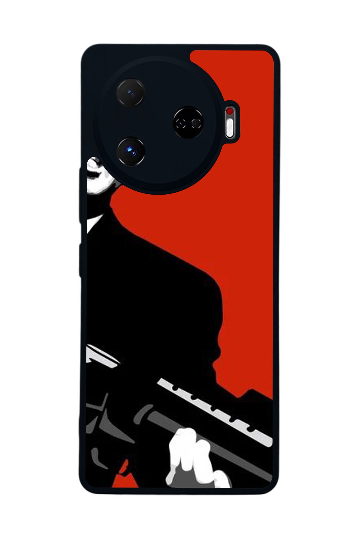 Tecno Camon 30 Pro Uyumlu Scarface Tasarımlı Glossy Premium Kılıf