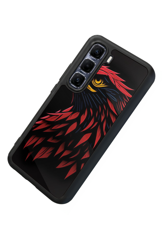 Infinix Hot 60 Pro Plus Uyumlu Besiktas Tasarımlı Glossy Premium Kılıf