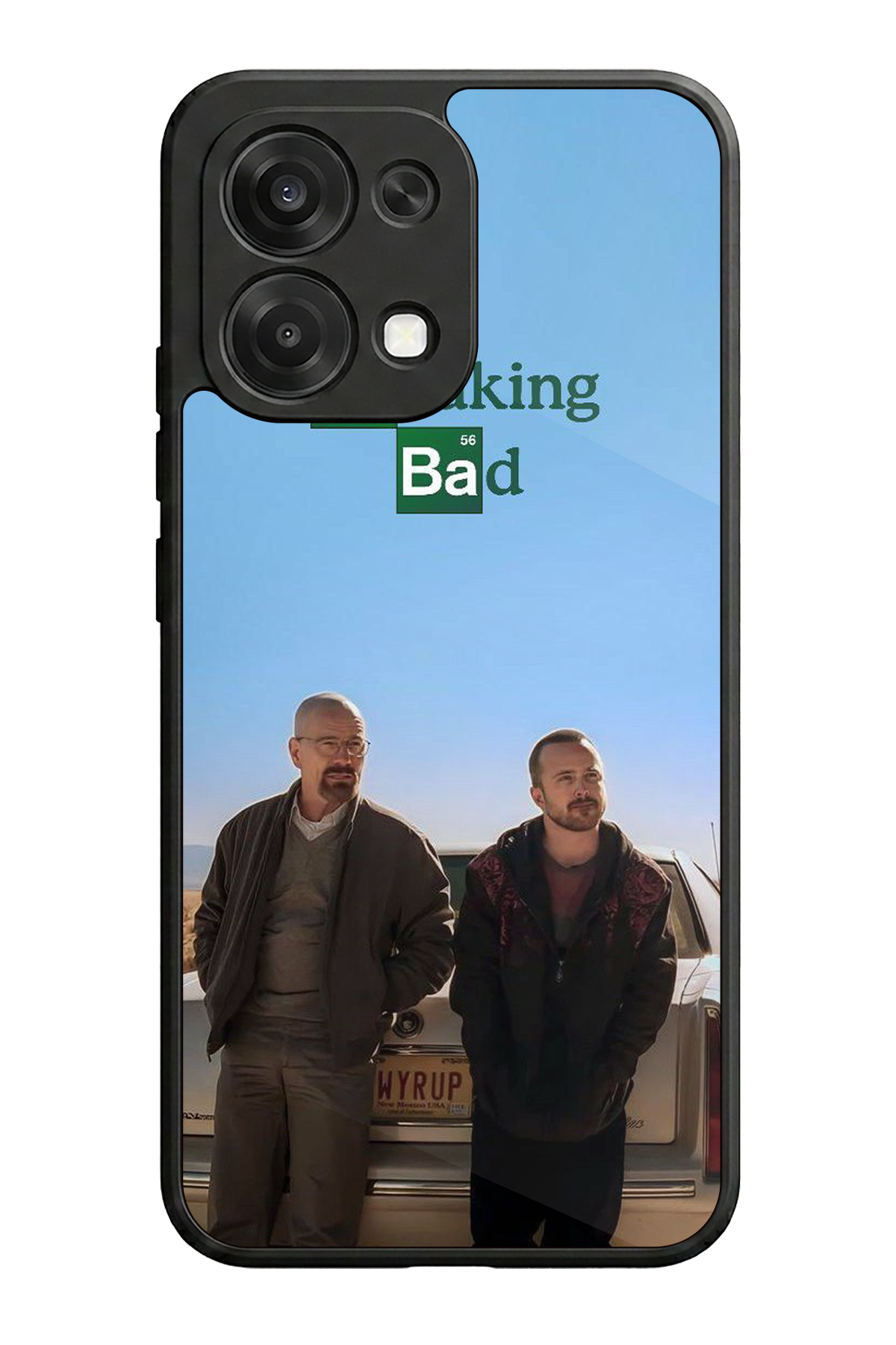 Oppo A6 Pro Uyumlu BreakingBad Tasarımlı Glossy Premium Kılıf