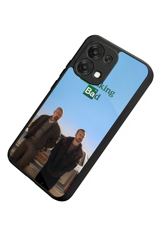 Oppo A6 Pro Uyumlu BreakingBad Tasarımlı Glossy Premium Kılıf