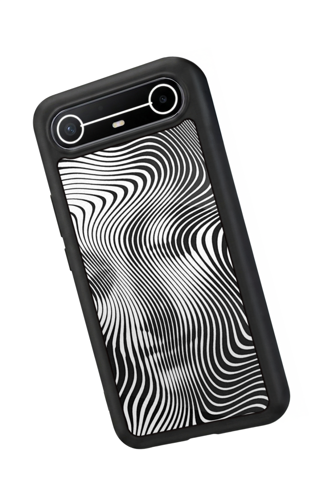 Tecno Spark Slim 5G Uyumlu Çizgi Sanatı Tasarımlı Glossy Premium Kılıf