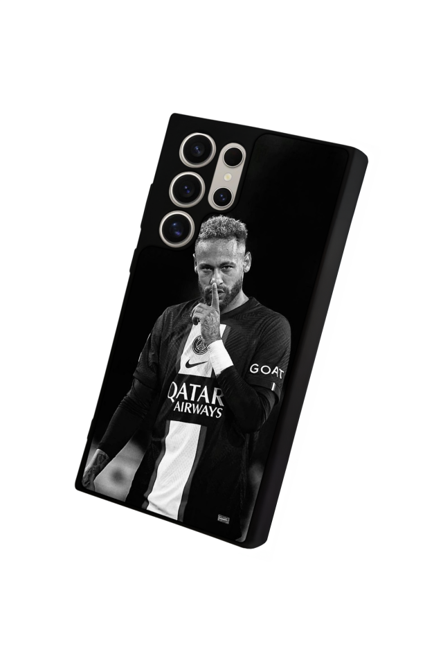 Samsung Galaxy S23 Ultra Uyumlu Neymar Tasarımlı Glossy Premium Kılıf