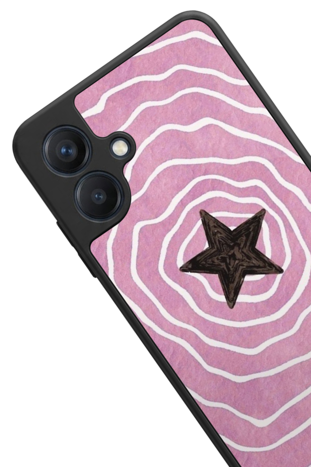 Samsung Galaxy A07 Uyumlu Retro Yildizlar Tasarımlı Glossy Premium Kılıf