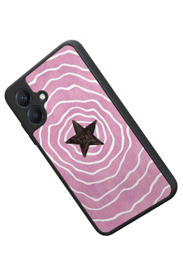 Samsung Galaxy A07 Uyumlu Retro Yildizlar Tasarımlı Glossy Premium Kılıf