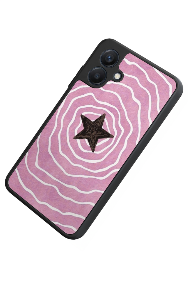 Samsung Galaxy A07 Uyumlu Retro Yildizlar Tasarımlı Glossy Premium Kılıf