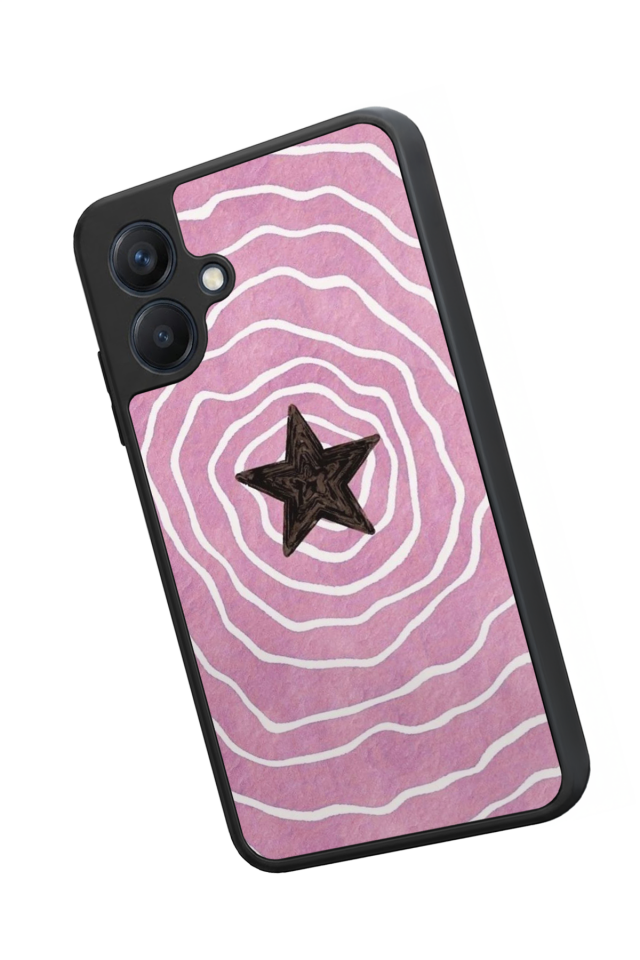 Samsung Galaxy A07 Uyumlu Retro Yildizlar Tasarımlı Glossy Premium Kılıf