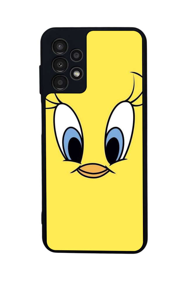 Samsung Galaxy A13 Uyumlu Tweety Tasarımlı Glossy Premium Kılıf
