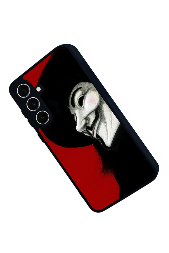 Samsung Galaxy S24 FE Uyumlu Vendetta Tasarımlı Glossy Premium Kılıf